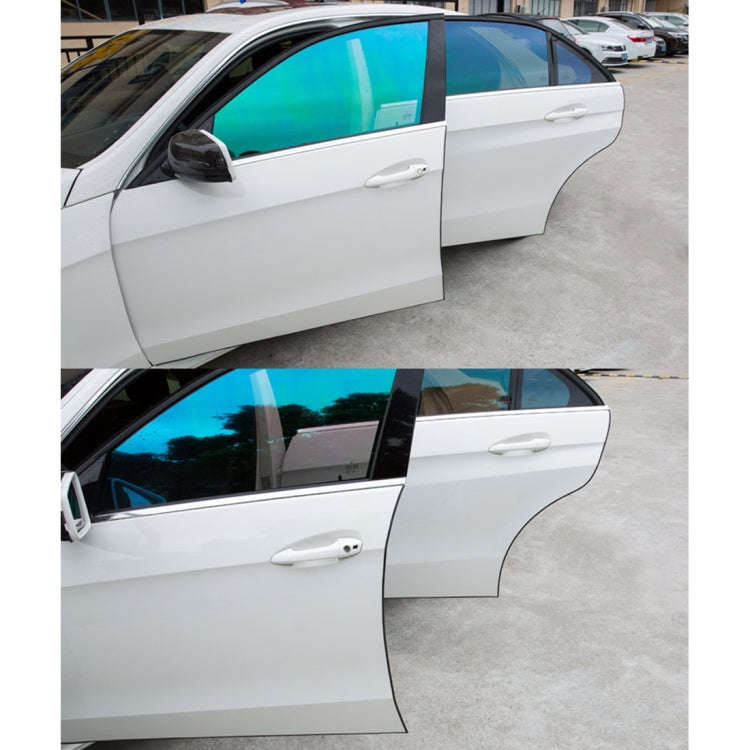 5m Rubber Car Side Door Edge Protection Wire Guards Cover Trims Stickers(Blue)