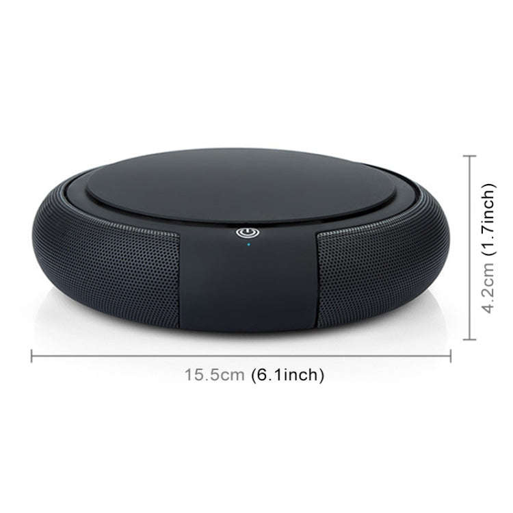 CARZOR Z1 2W USB Car Air Purifier Negative Ions Air Cleaner(Black)