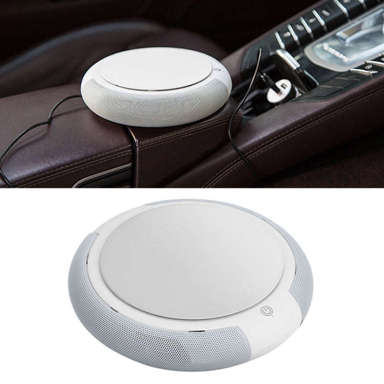 CARZOR Z1 2W USB Car Air Purifier Negative Ions Air Cleaner(White)