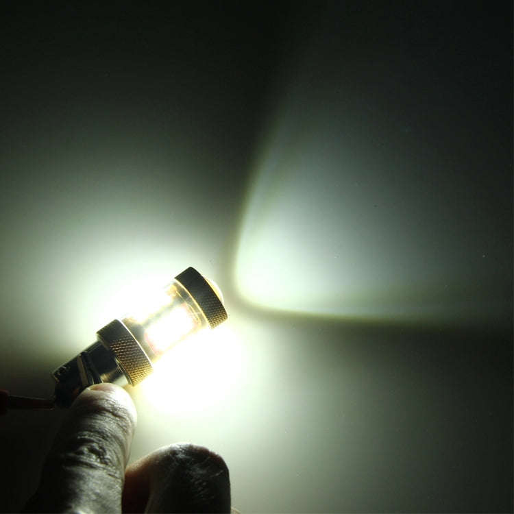2 PCS 3157 15W 1300LM 6500K 28 SMD-3030 LED Car Brake Lights Turn Light, DC 12V(White Light)
