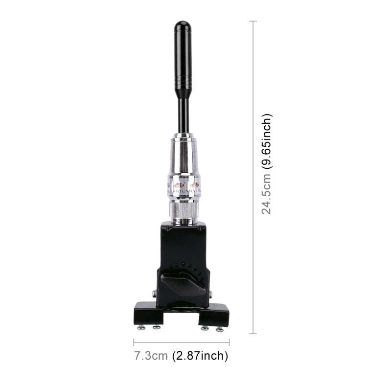 PS-401 Modified Car Antenna Aerial, Size: 24.5cm x 7.3cm (Black)