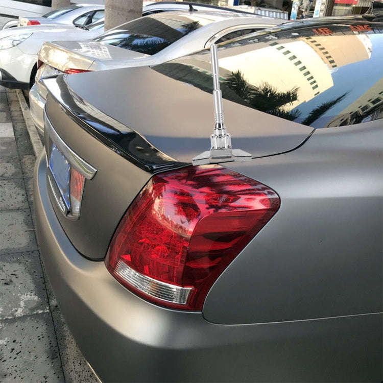 PS-409 Modified Car Antenna Aerial, Size: 24.0cm x 11.5cm(Silver)
