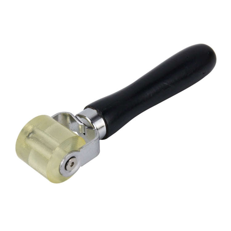 Car Auto Body Surface Window Wrapping Film Yellow Rubber Roller Scraper Sticker Tool Black with B...
