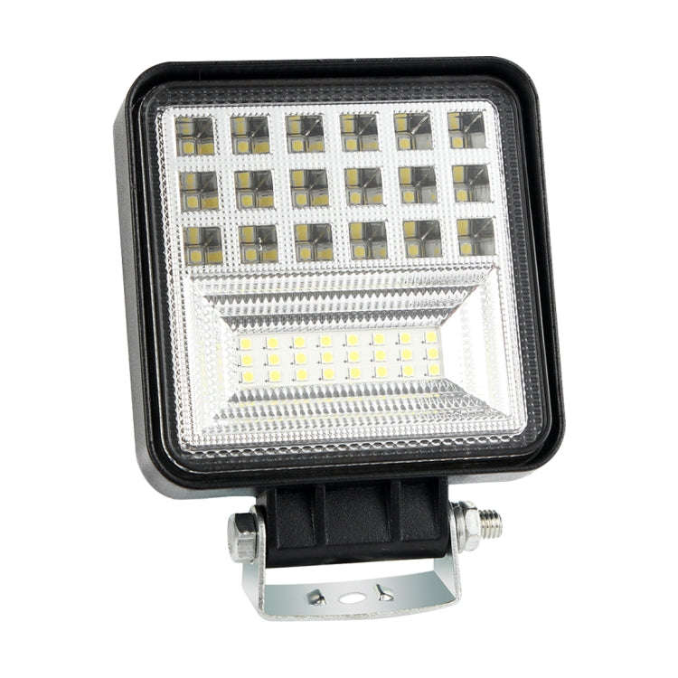 2 PCS 4 inch 20W Spot / Flood Light White Light Square-Shaped Waterproof Car SUV Work Lights Spot...
