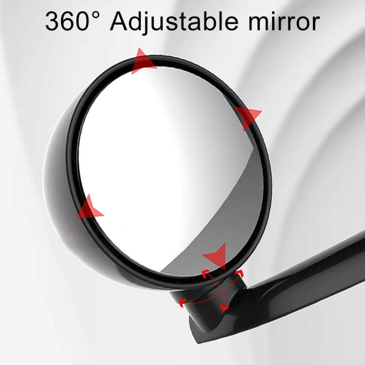 3R-094 Auxiliary Rear View Mirror Car Adjustable Blind Spot Mirror Wide Angle Auxiliary Rear View...
