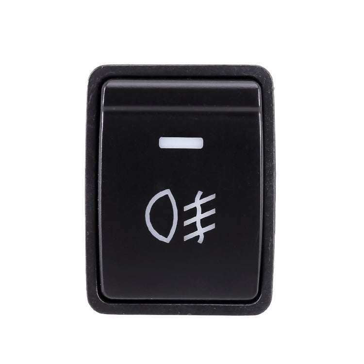 Car Fog Light 5 Pin On-Off Button Switch for Nissan Sylphy(Green Light)