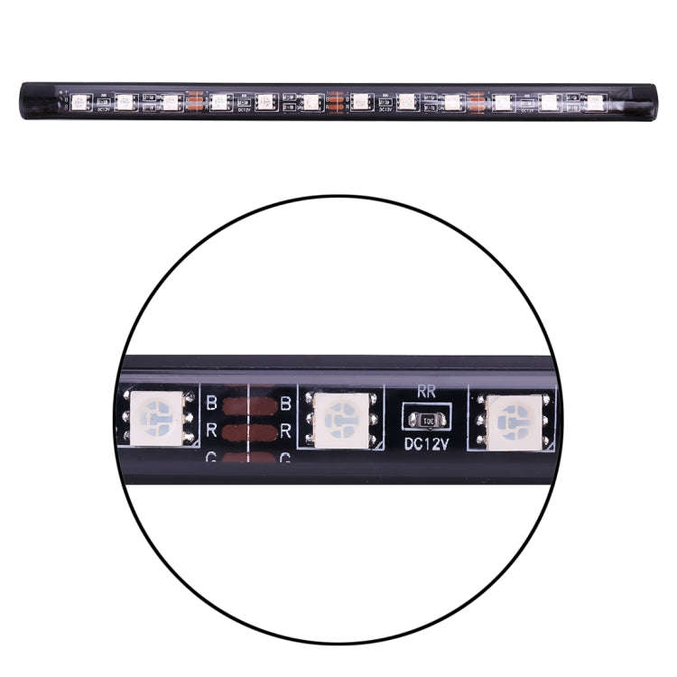 4 in 1 Universal Car Colorful Acoustic LED Atmosphere Lights Colorful Lighting Decorative Lamp, w...
