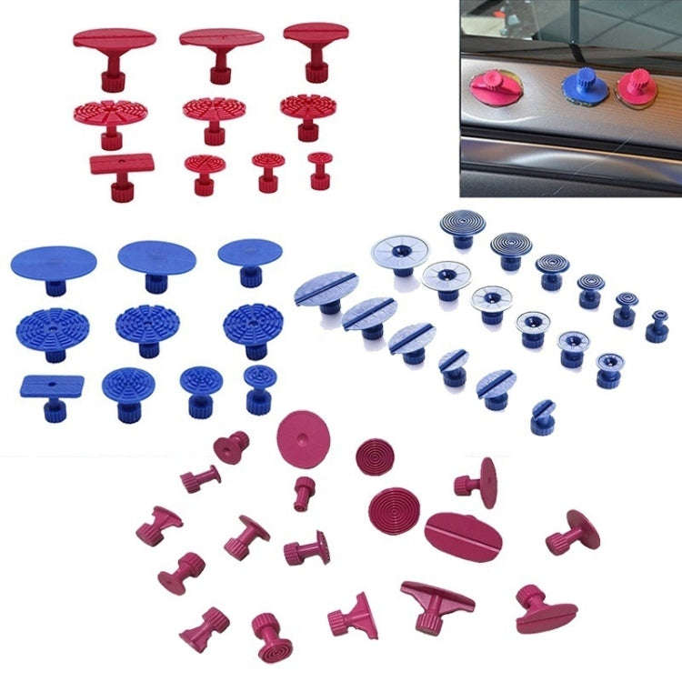 56 in 1 Auto PDR Plastic Ding Glue Tabs Paintless Dent Removal Car Repair Tools Kits Glue Puller ...