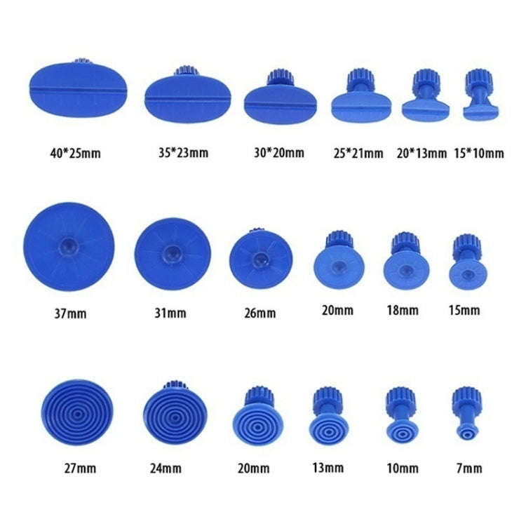 120 in 1 Auto PDR Plastic Ding Glue Tabs Paintless Dent Removal Car Repair Tools Kits Glue Puller...