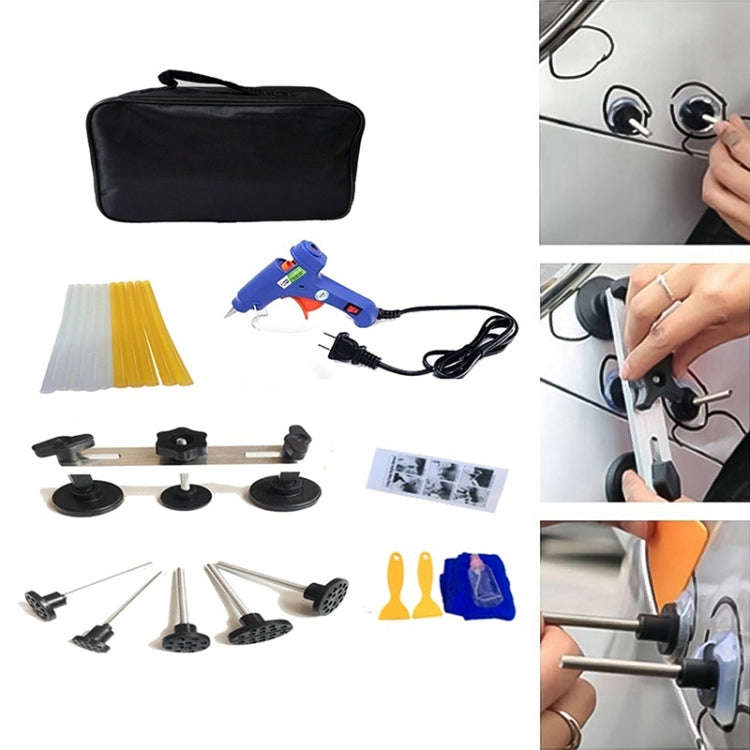 22 in 1 Auto Car Body Dent Repair Tools Pulling Bridge Dent Removal Lifter Puller, with 20W Glue ...