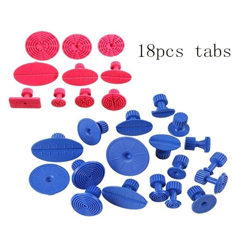 57 in 1 Auto Car Metal PDR Dent Lifter-Glue Puller Tab Hail Removal Paintless Car Dent Repair Too...
