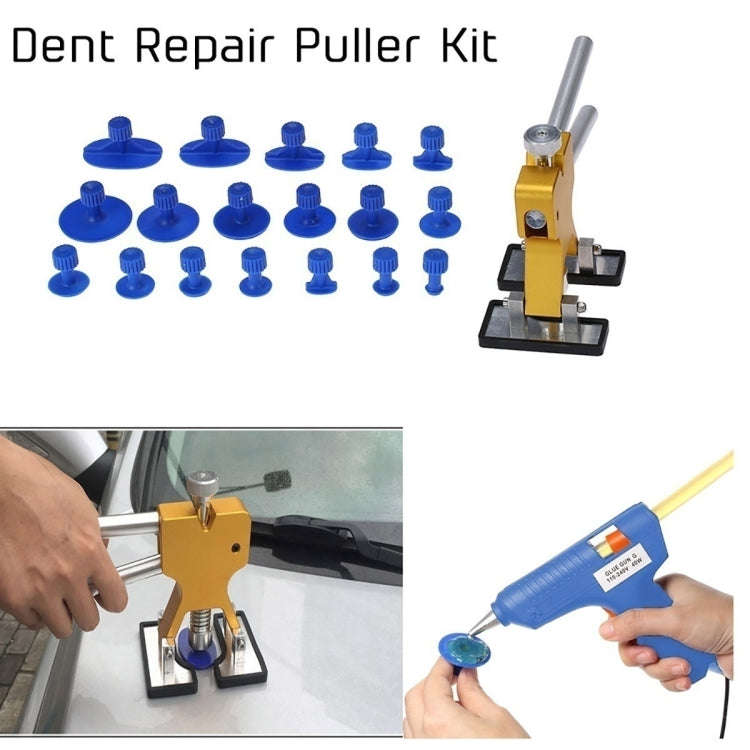 57 in 1 Auto Car Metal PDR Dent Lifter-Glue Puller Tab Hail Removal Paintless Car Dent Repair Too...