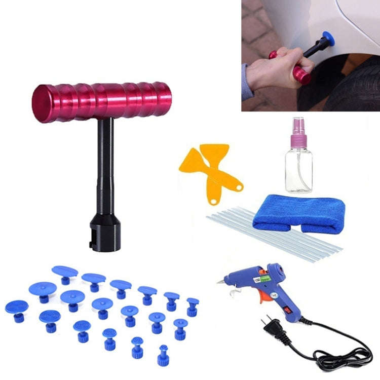32 in 1 Auto Car Metal PDR Dent Lifter-Glue Puller Tab Hail Removal Paintless Car Dent Repair Too...
