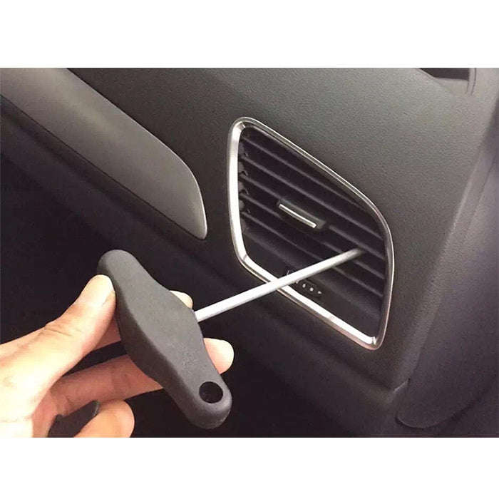 3438 T- Handle Handbrake Pull-out Hook Removing and Installing Tool DashBoard Trims Removal Tool ...