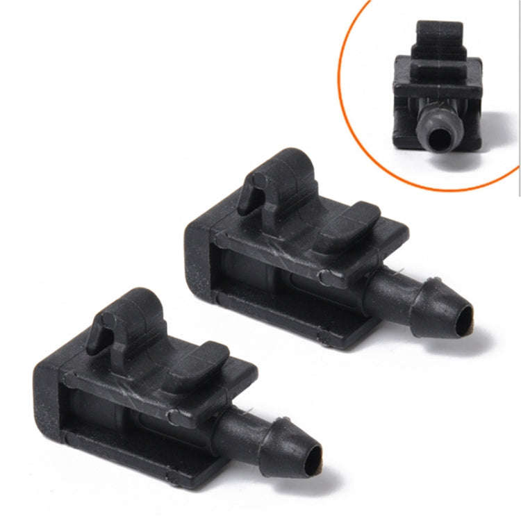 2 PCS Windshield Washer Wiper Jet Water Spray Nozzle Buckle 8200082347 for 2005-2007 Renault Mega...