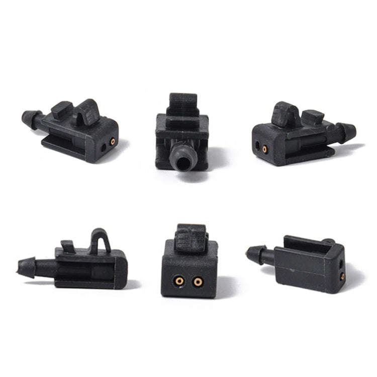 2 PCS Windshield Washer Wiper Jet Water Spray Nozzle Buckle 8200082347 for 2005-2007 Renault Mega...