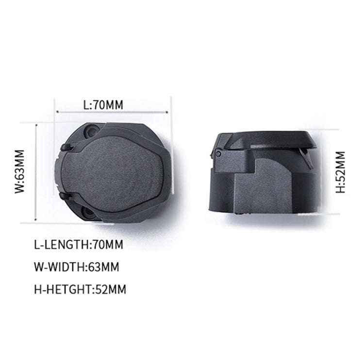 12V 7Pin Car Plug Socket Wiring Connector Adapter Car Plug Socket for Trailer /  Truck / Bus, EU ...