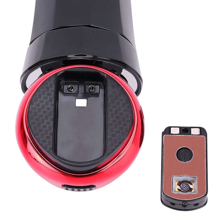 2 in 1 Universal Car Detachable Electronic Cigarette Lighter + Trash Rubbish Bin Ashtray(Red)