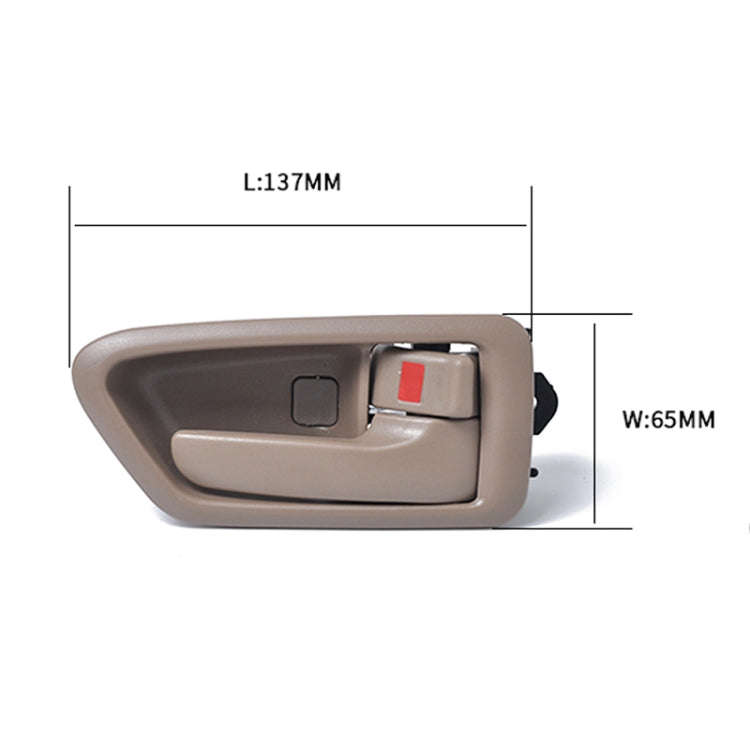 Auto Right Left Inside Door Handles 69205-AA010RH 69206-AA010LH for Toyota Camry