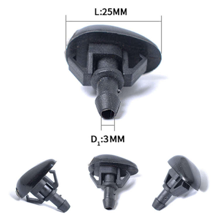 2 PCS Windshield Washer Wiper Jet Water Spray Nozzle 289313S500 / 289303S500 for Nissan Frontier ...