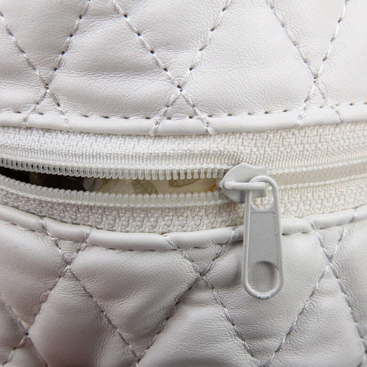 Car Auto Leather Sun Visor Backseat Hanger Tissue Box Paper Napkin Bag (Not Include Napkin)(White)