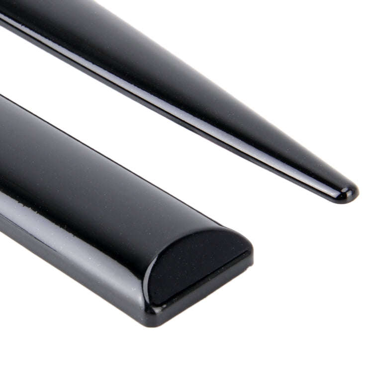 4 PCS Car Auto Door Side Edge Metal Anti-scratch Body Guard Protection Strip Sticker(Black)
