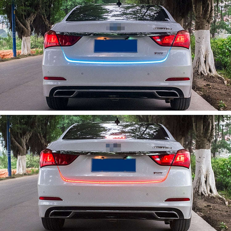 1.2m Car Auto Waterproof Universal Four Color Rear Flowing Light Tail Box Lights with Tail Light ...