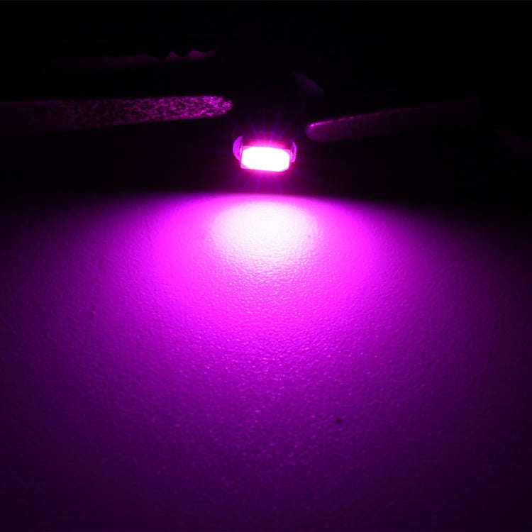 10 PCS 0.5W T3 Instrument Panel LED Light Dashboard Indicator Lamp Bulb (Pink Light)