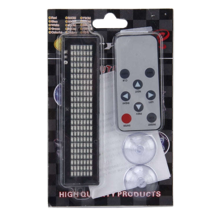 DC 12V Car LED Programmable Showcase Message Sign Scrolling Display Lighting Board with Remote Co...