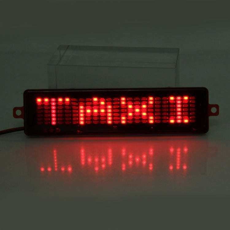 DC 12V Car LED Programmable Showcase Message Sign Scrolling Display Lighting Board with Remote Co...