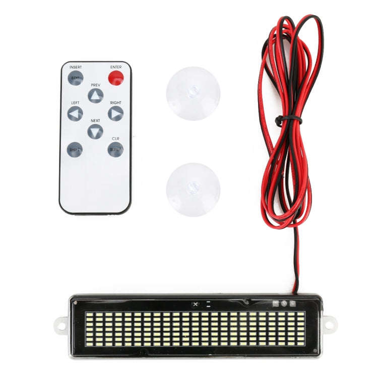 DC 12V Car LED Programmable Showcase Message Sign Scrolling Display Lighting Board with Remote Co...