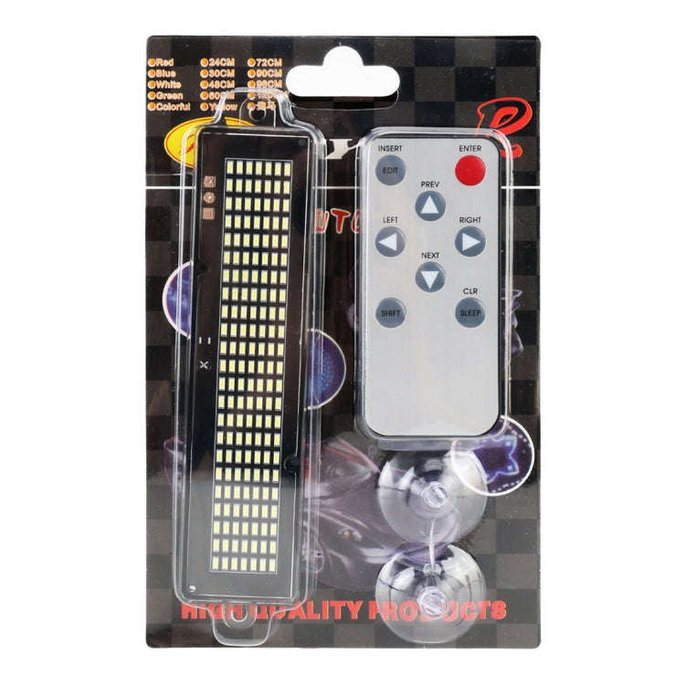 DC 12V Car LED Programmable Showcase Message Sign Scrolling Display Lighting Board with Remote Co...