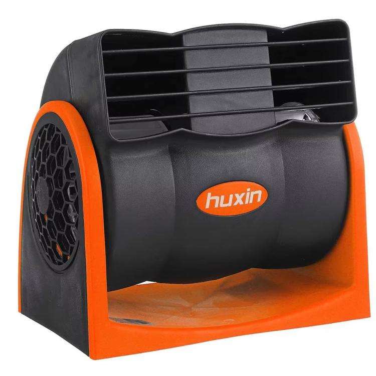 HX-T302 DC 24V 7W Portable Vehicle Cooling Fan Low Noise Silent Cooler Air Conditioner, 2 Speeds ...