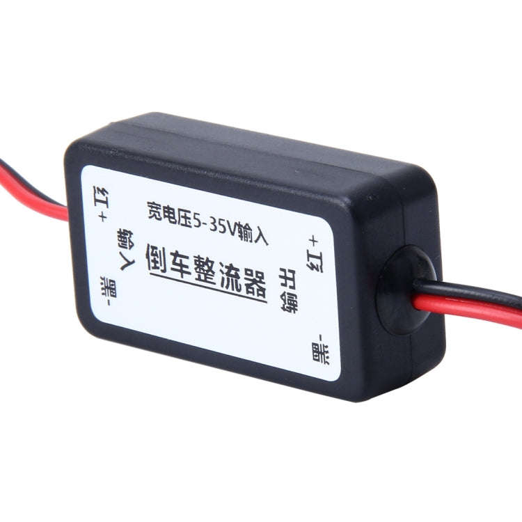 5-35V Car Auto Rear View Camera Voltage Signal Ballast Ripple Splash Screen Interferenc Power Filter
