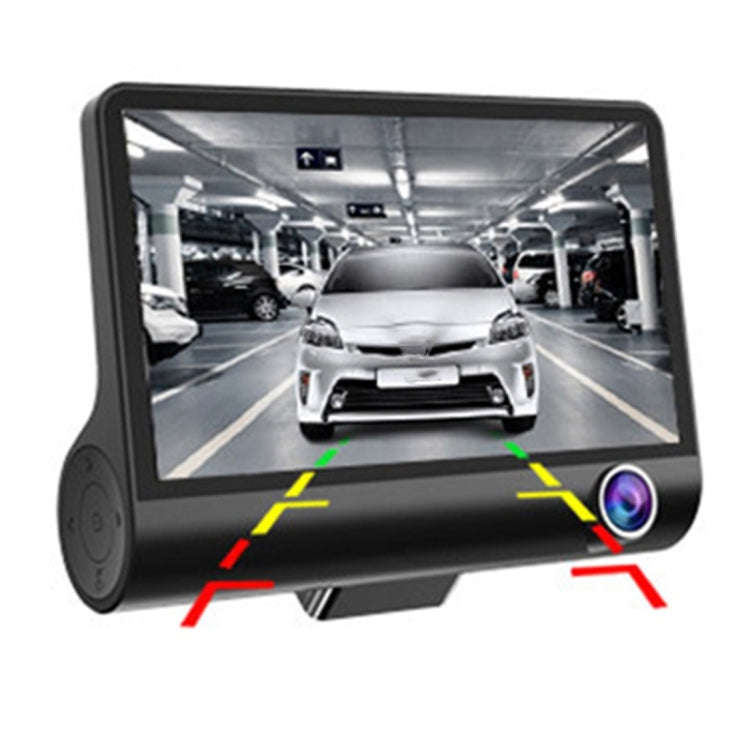 4.0 inch IPS Screen 5.0 Mega Pixels 170 Degrees Wide Angle Full HD 1080P 3 Channels Video Car DVR...