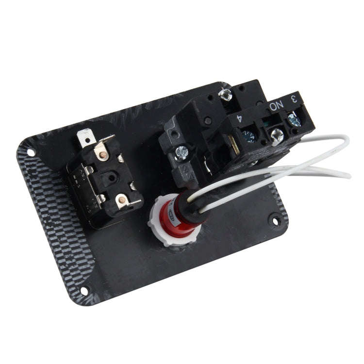 Auto Racing Switch Cover Toggle Switch 12V 20A Panels Red Racing Ignition Switch Panel Engine Sta...