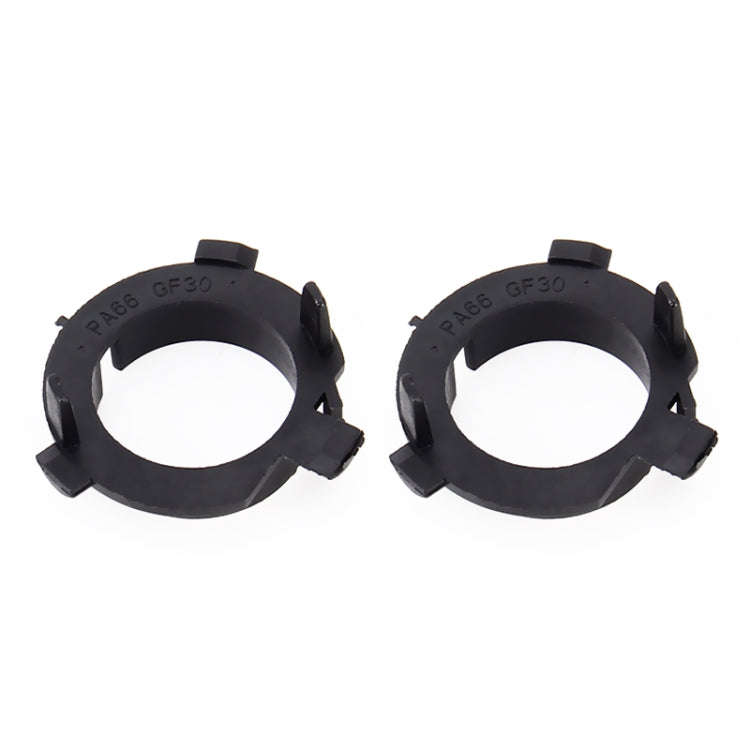 1 Pair H7 LED Headlight Bulb Retainers Holder Adapter for KIA Sorento/Sportage R/Grand Santa Fe/K...