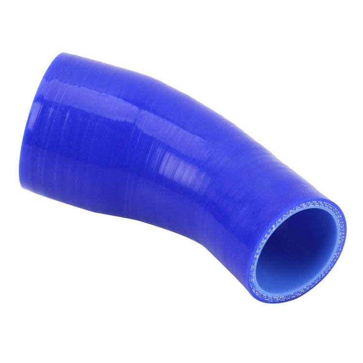 Universal 83-89mm 45 Degrees Car Constant Diameter Silicone Tube Elbow Air Intake Tube Silicone I...