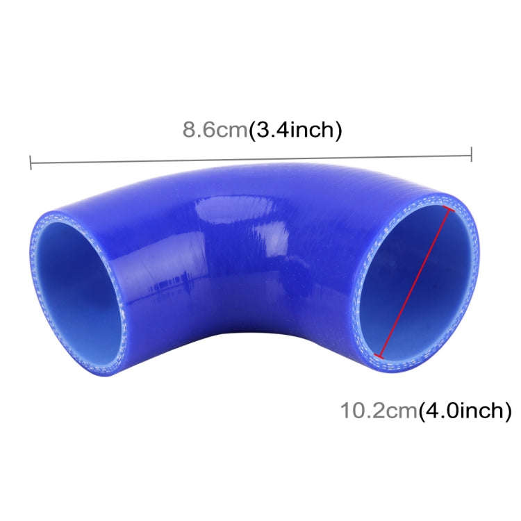 Universal Car Steam Tube Silicone Pipe Elbow 90 Degrees Reducer Hose Silicone Intake Connection T...