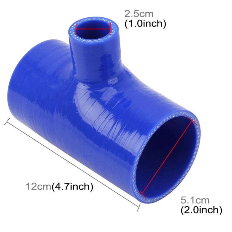 Universal Car Steam Tube Silicone Pipe Elbow T Type Reducer Hose Silicone Intake Connection Tube ...
