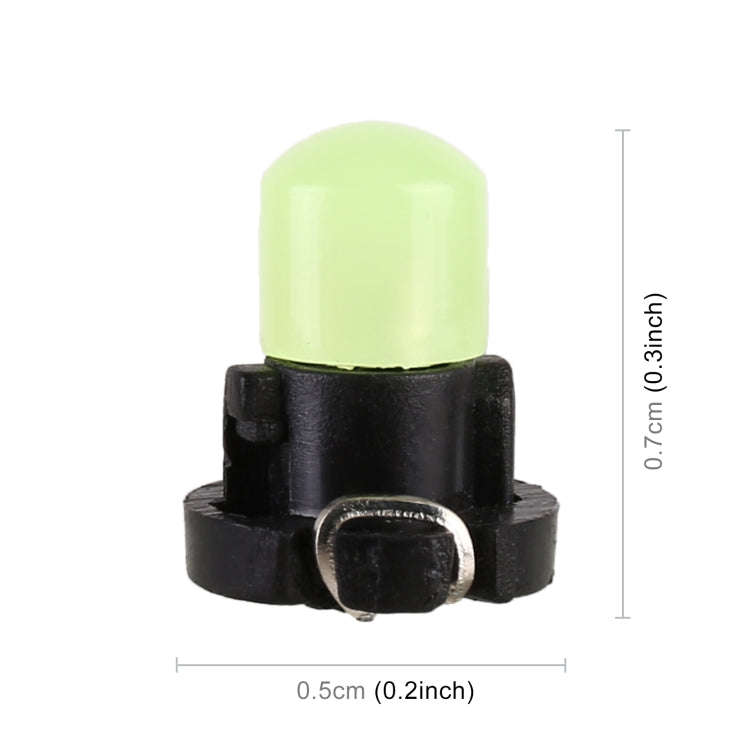 10 PCS 2W T3 Wedge Instrument Panel LED Light Dashboard Gauge Cluster Indicator Lamp Bulb(Ice Blu...