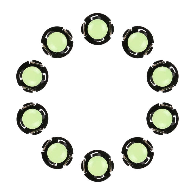 10 PCS 2W T3 Wedge Instrument Panel LED Light Dashboard Gauge Cluster Indicator Lamp Bulb(Ice Blu...