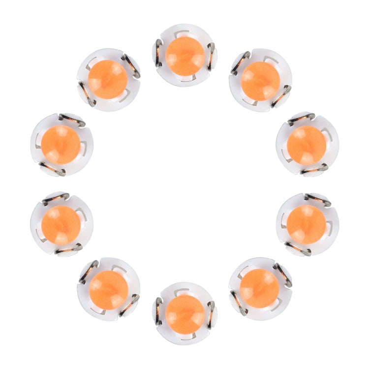 10 PCS 2W T3 Wedge Instrument Panel LED Light Dashboard Gauge Cluster Indicator Lamp Bulb(Pink Li...