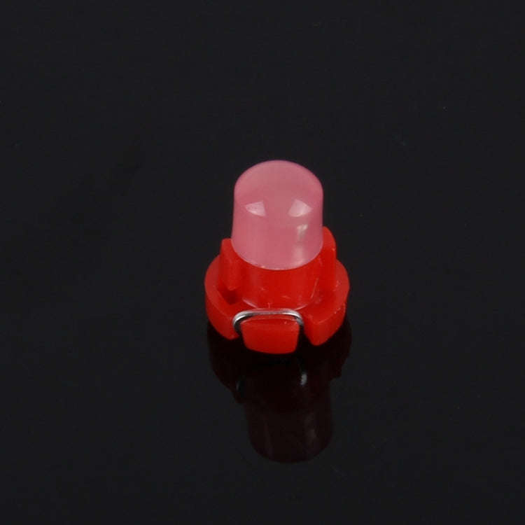 10PCS 2W T3 Wedge Instrument Panel LED Light Dashboard Gauge Cluster Indicator Lamp Bulb(Red Light)