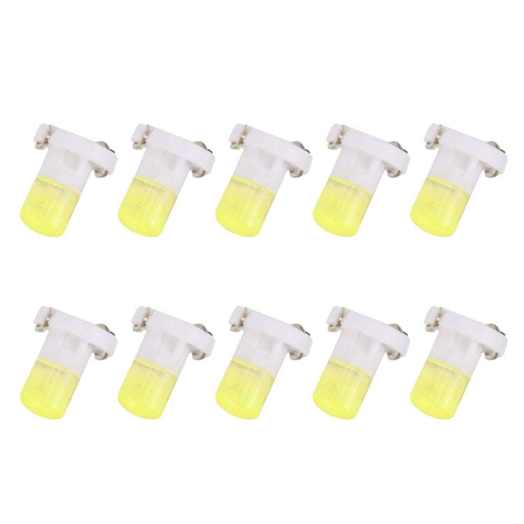 10 PCS 2W T3 Wedge Instrument Panel LED Light Dashboard Gauge Cluster Indicator Lamp Bulb(White L...