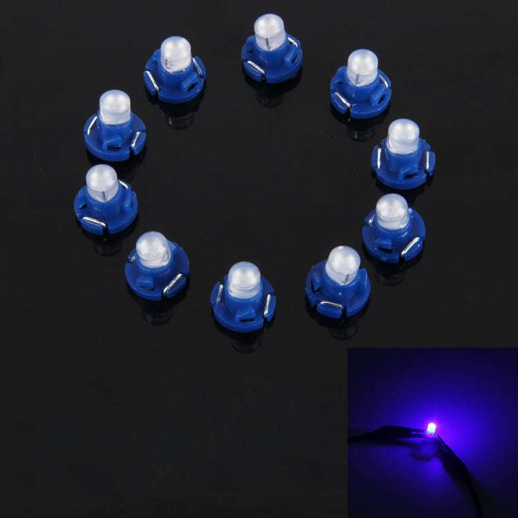 10PCS 2W T4.2 Wedge Instrument Panel LED Light Dashboard Gauge Cluster Indicator Lamp Bulb(Blue L...