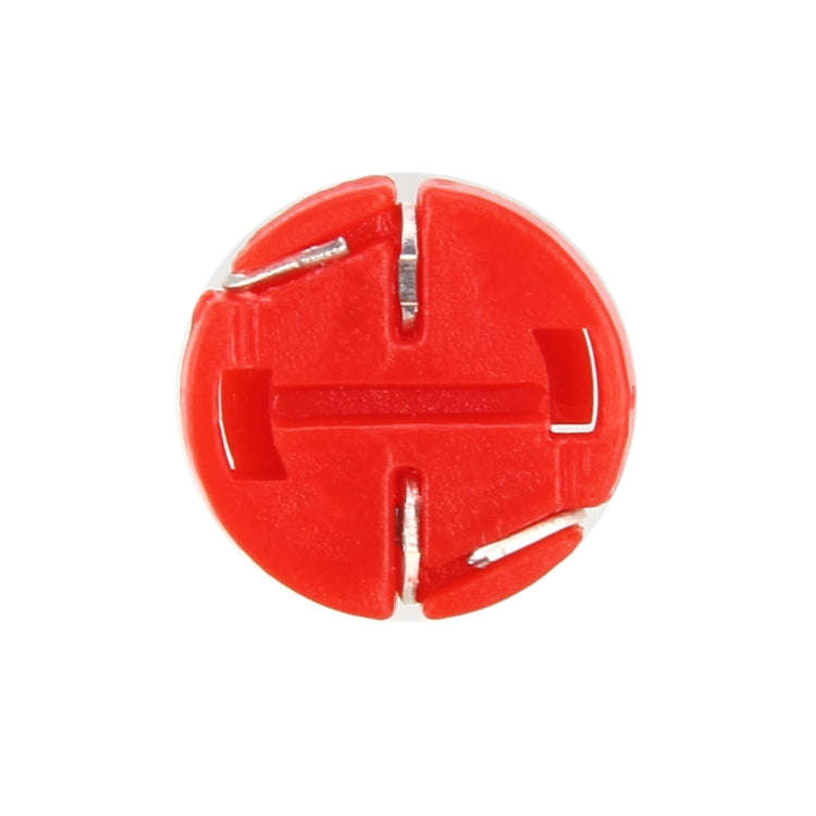 10PCS 2W T4.7 Wedge Instrument Panel LED Light Indicator Lamp Bulb(Red Light)