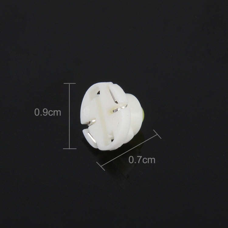 10PCS 2W T4.7 Wedge Instrument Panel LED Light Dashboard Gauge Cluster Indicator Lamp Bulb (White...