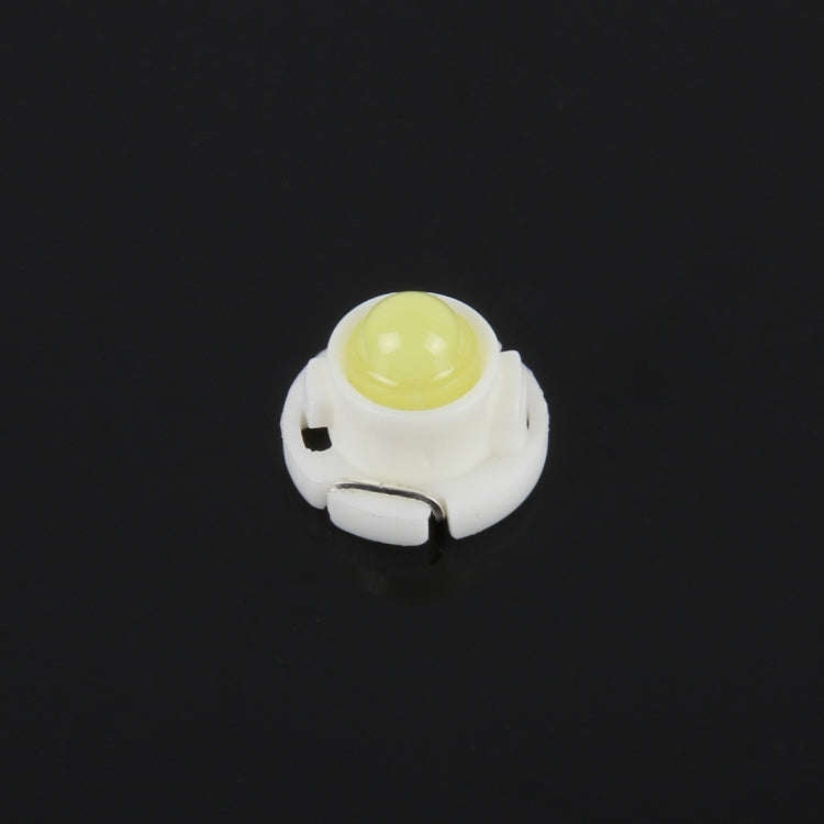 10PCS 2W T4.7 Wedge Instrument Panel LED Light Dashboard Gauge Cluster Indicator Lamp Bulb (White...