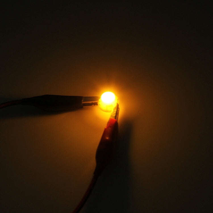 10PCS 2W T4.7 Wedge Instrument Panel LED Light Dashboard Gauge Cluster Indicator Lamp Bulb (Yello...